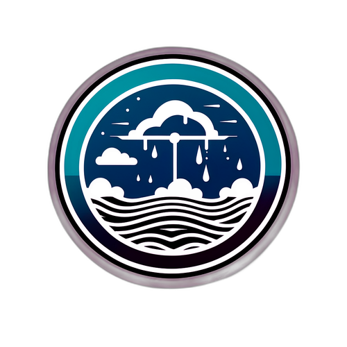 Sticker ng Tension ng Shear Line sa Meteorolohiyang Diyagram