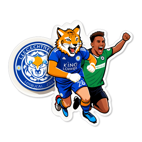 Spændingen ved Leicester vs Brighton Fodboldkamp