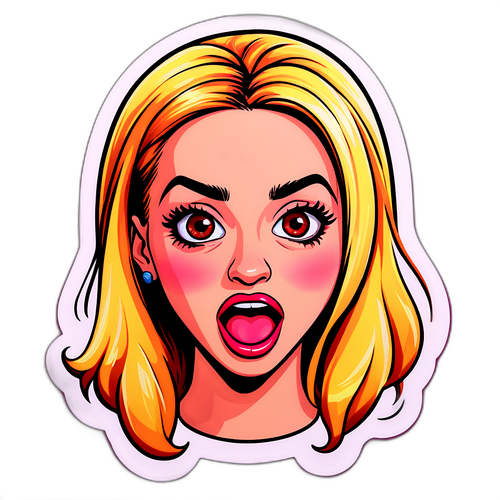Autocollant humoristique de Brianne Howey