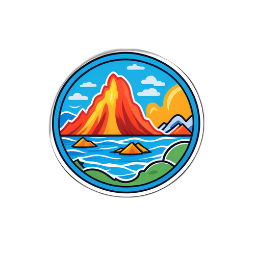 Doğal Afetlere Dikkat Çeken Sticker Tasarımı