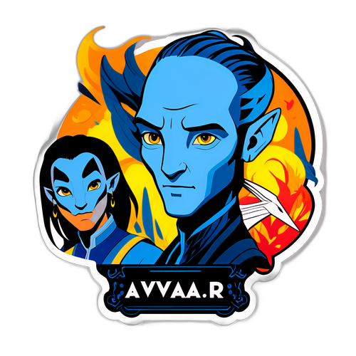 專屬於《阿凡達2》粉絲的設計貼紙