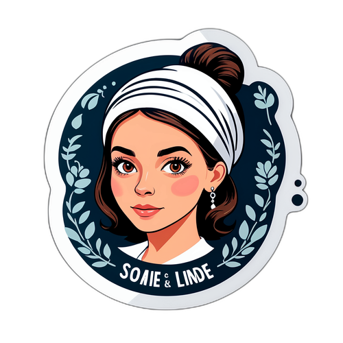 Moderne Sticker af Sofie Linde