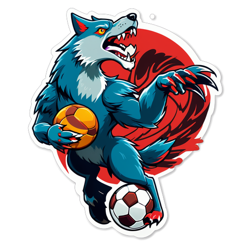 Perang Retro! Serangan Wolf Bersemuka dengan Burung Hati dalam Pertandingan Bola Sepak!