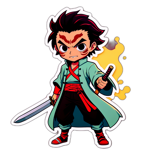 악마 사냥꾼 캐릭터 스티커