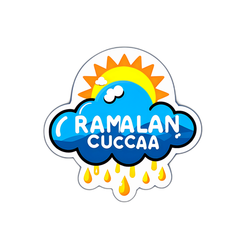 Sticker Ramalan Cuaca
