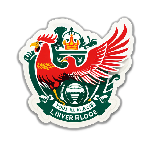 Revolusi Merah: Sticker Ikonik Liverpool FC dengan Burung Liver dan Lagu yang Menggetarkan Hati!