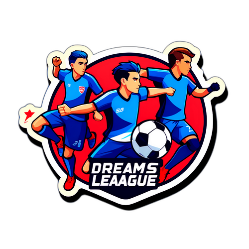 Стикер с логотипом DreamLeague S28