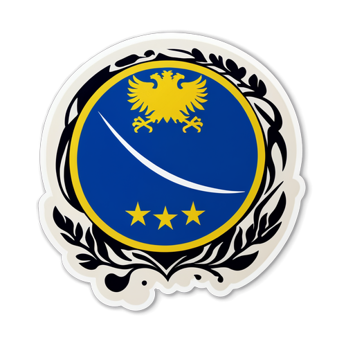 Kosovos flag med moderne twist