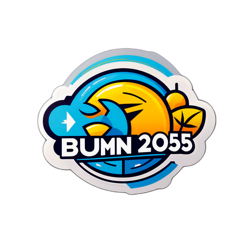 Stiker 'BUMN 2025'