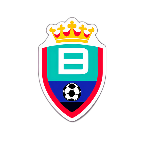 Stiker Minimalis Logo LaLiga