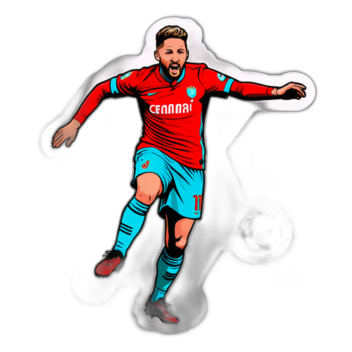 Mertens'in Futbol Yeteneği Sticker'ı