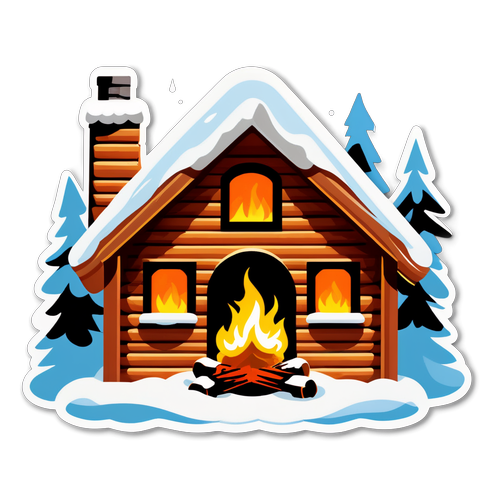 Cozy Winter Cabin with Fireplace