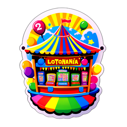 Adesivo Divertido para Lotomania 2792