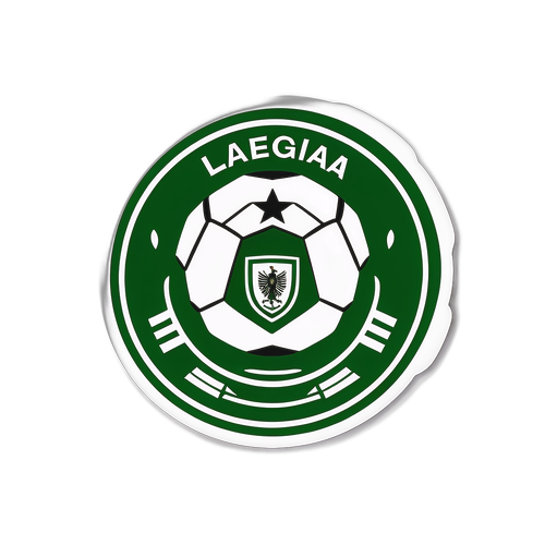 Design nálepky s motivem zápasu Legia Warszawa – Hibernian