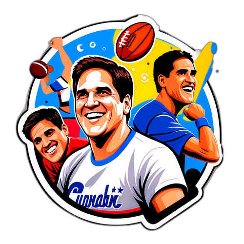 Mark Cuban Enjoying Sports with Friends