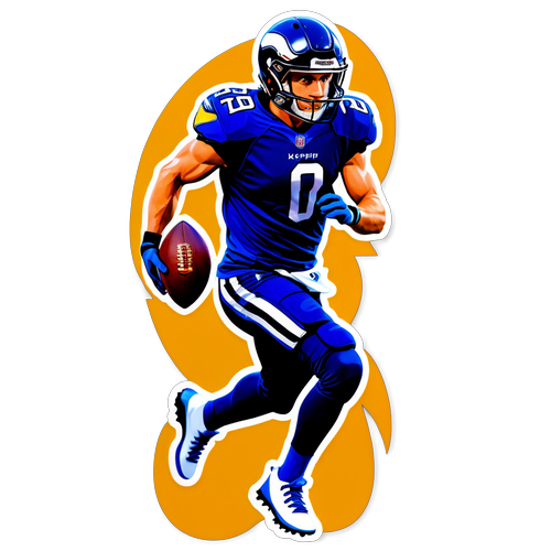 Cooper Kupp Sports Action Sticker