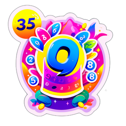 Adesivo Lotofácil 3595