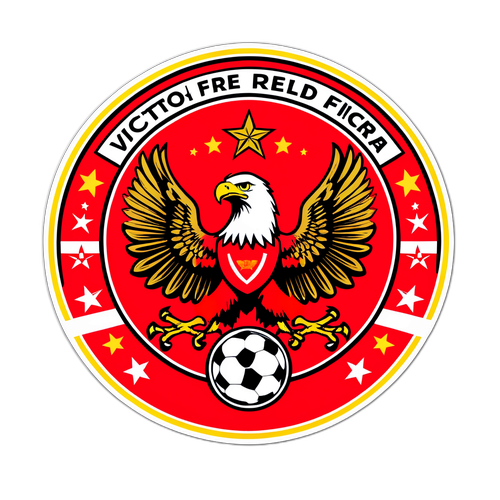 Benfica Aufkleber mit Adler-Logo