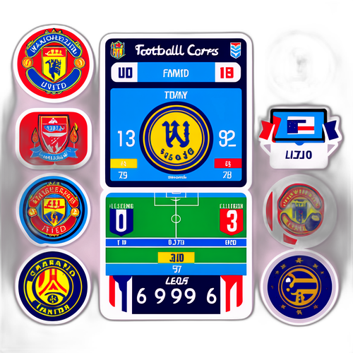 สติกเกอร์คะแนนฟุตบอลเมื่อคืน