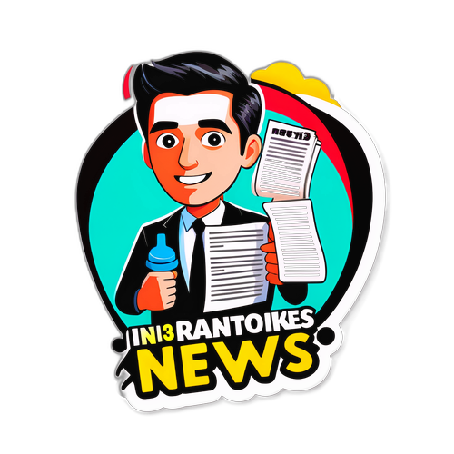 חדשות 13 - כתבת חדשות בפעולה