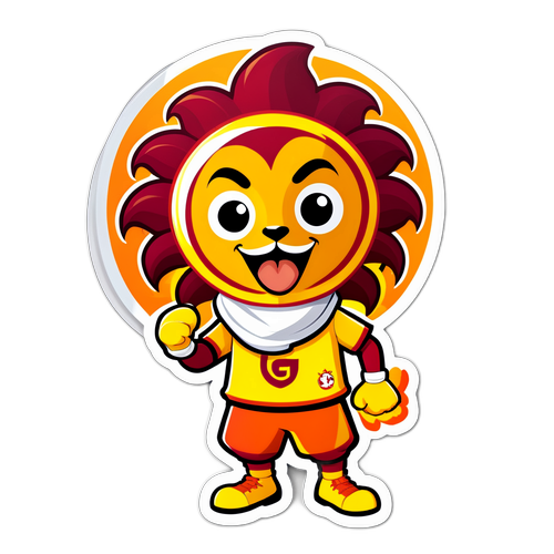Μάσκοτ Του Ümraniyespor Και Του Galatasaray