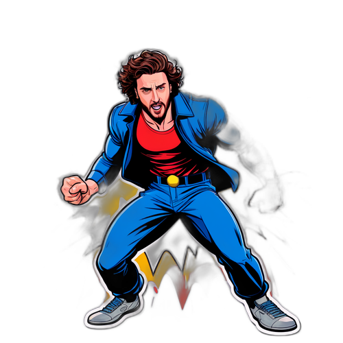 Pose Dinamis Aaron Taylor Johnson