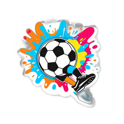 सॉकेट बॉल किकिंग स्टिकर