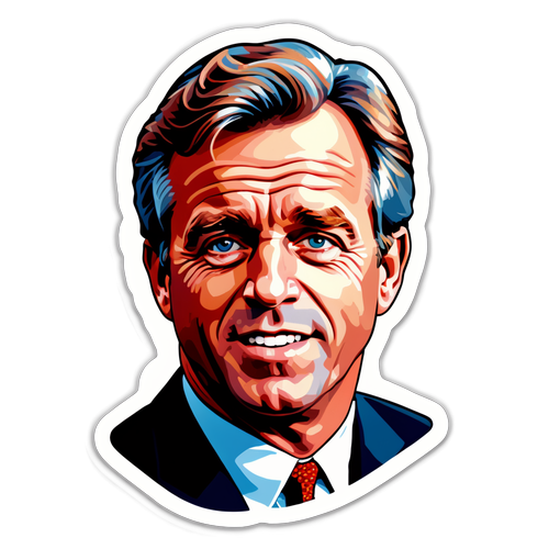 Shocking Portrait of Robert F. Kennedy Jr.: Discover His Inspiring Message for a Healthier Tomorrow!