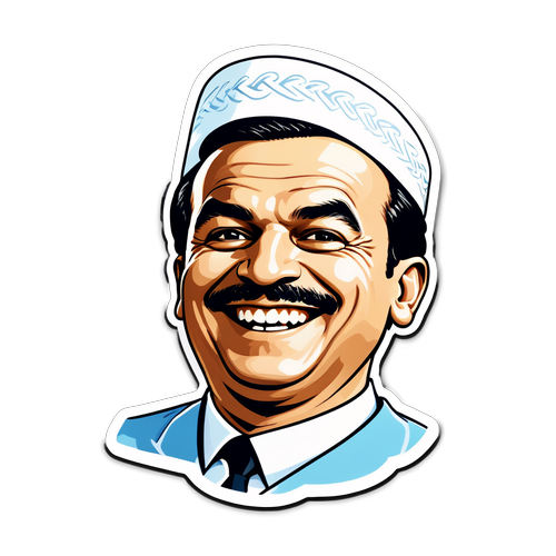 Mehmet Ali Erbil Gülümsemesi Sticker