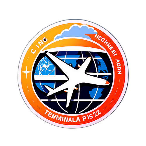 인천공항 제2터미널 스티커 디자인