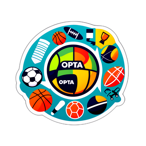 Opta Data Sportikoner Klistermärke
