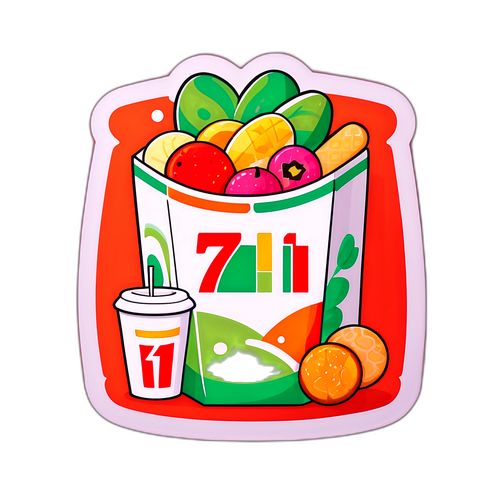 可愛的7-11幸運包
