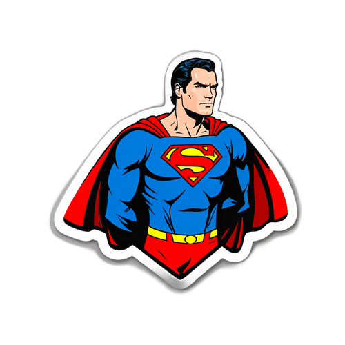 Sticker wa Superman