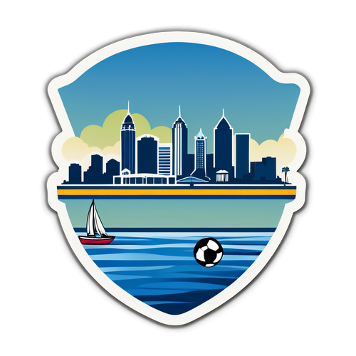 Tampa Bay Skyline Sport Pride Sticker