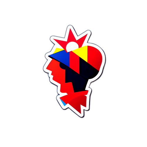 Sticker Minimalista di Térence Atmane