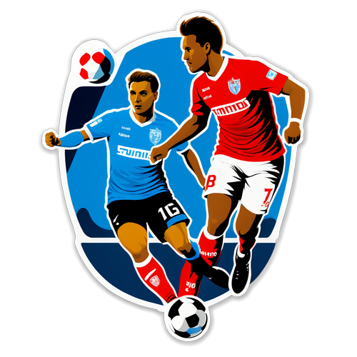 Stiker Pertandingan Malmo vs Twente