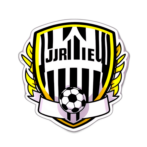 Sticker ya Uwanja wa Mpira wa Juventus FC