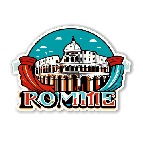 Ilustração Estilizada da História de Roma