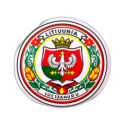 Diseño de una etiqueta que celebra la historia y cultura de Lituania