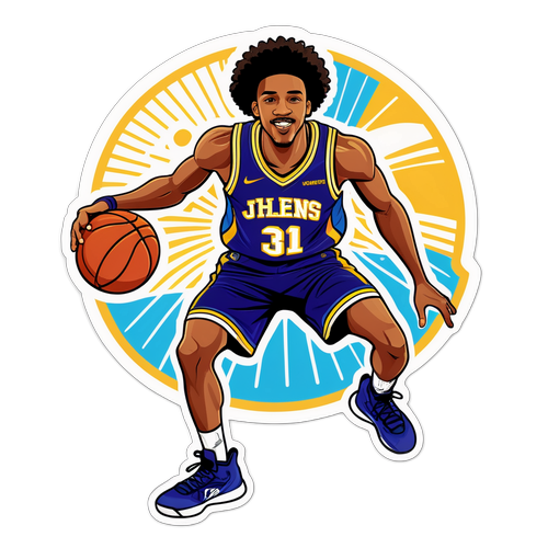 Sticker ng Jalen Johnson sa Aksyon
