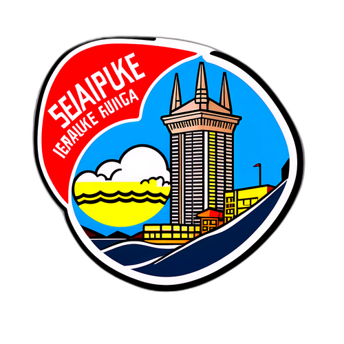 İstanbul Deprem Uyarı Sticker'ı