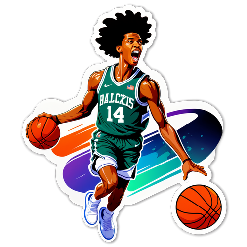 Dynamic Action Sticker ng Pagtalon ni Jalen Green