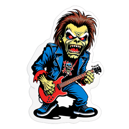 Iron Maiden's Eddie Takes Center Stage: Join the Rock Revolution!