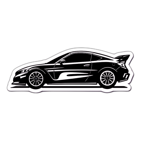 Etichetta Logo Honda Sleek