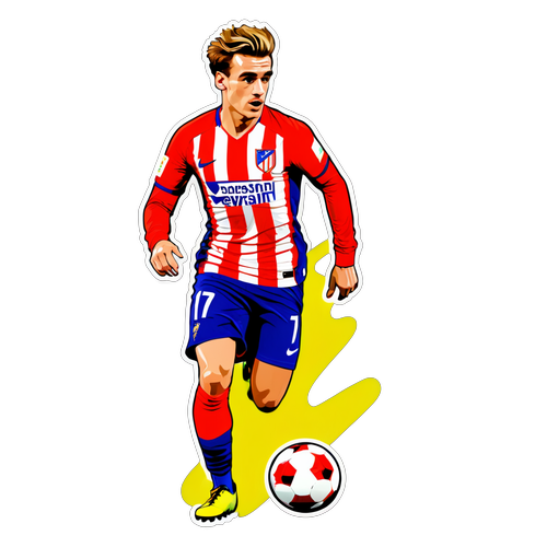 Griezmann Varázslatos Cselezése: Fedezd Fel a Pályán Elképesztő Színeket és Dinamikus Mozgást!