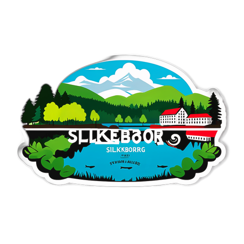 Silkeborg Design Sticker