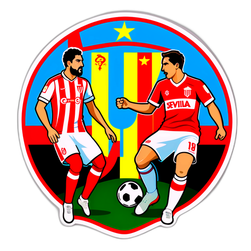 Grafická ilustrace zápasu Girona vs Sevilla