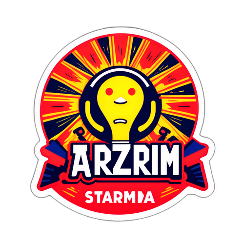 Sticker inspirado en los cánticos de los aficionados