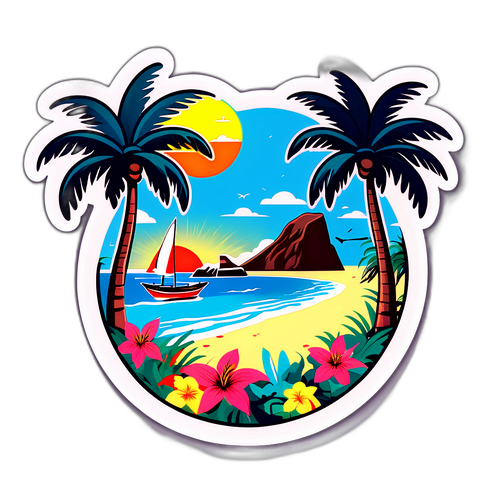 Luo tarra, joka esittelee Curacaon kauniita rantoja ja kulttuuria