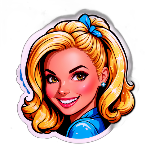 Aufkleber von Daniela Katzenberger